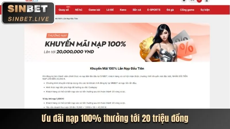 Khuyến mãi chào mừng thành viên mới 1bet code